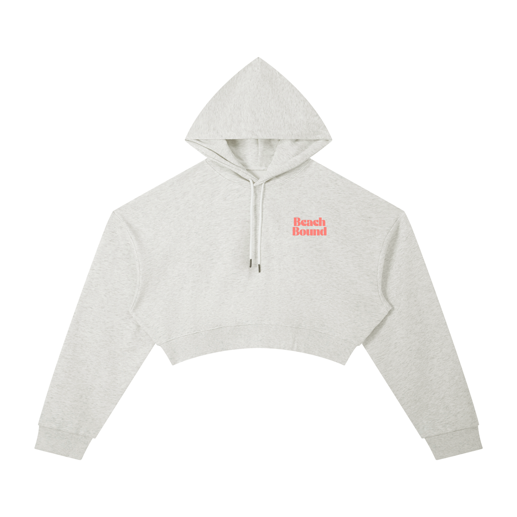 Beach Bound Cropped Hoodie