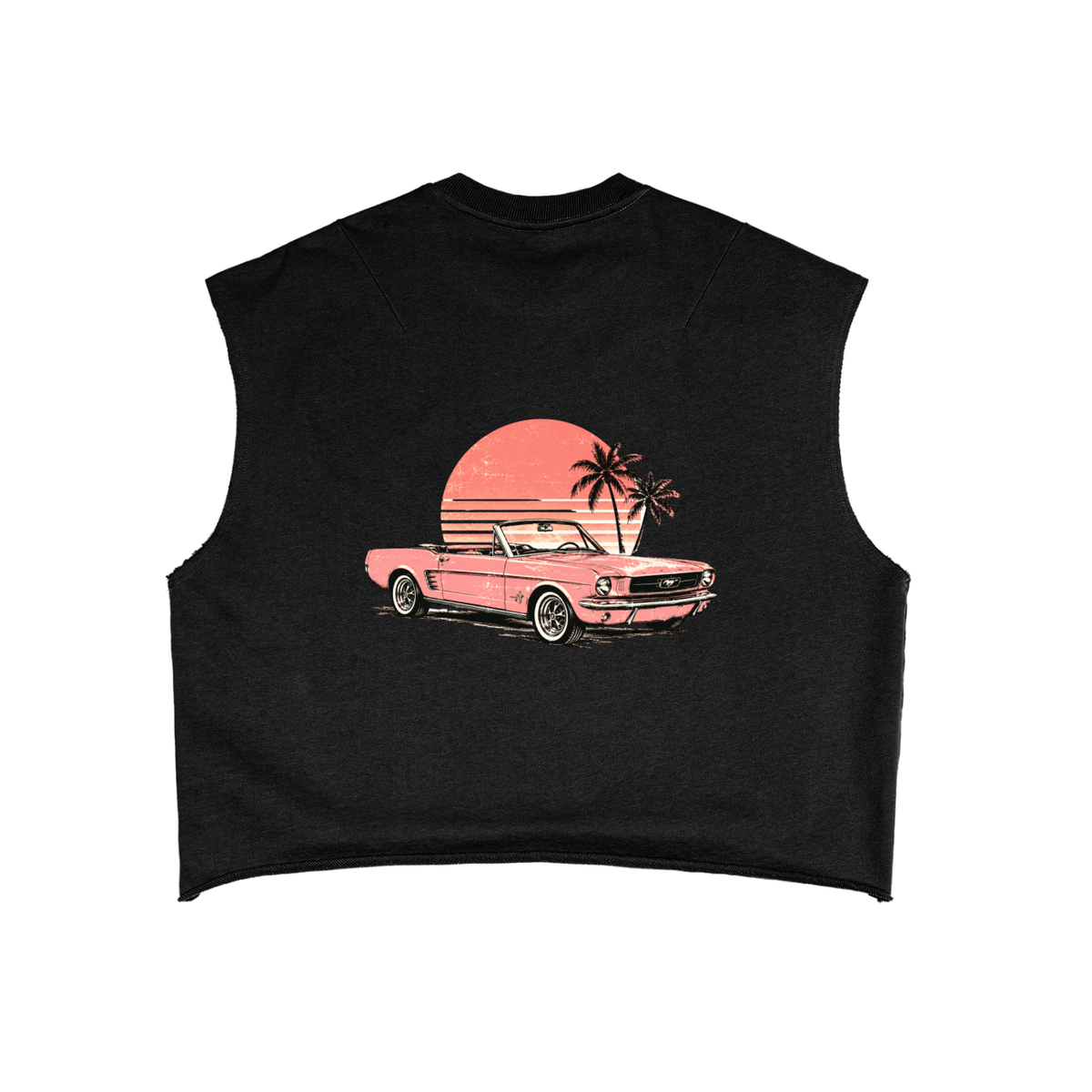 Beach Bound French Terry Boxy Tank Top Unisex