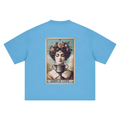 Queen of Cups Tarot Boxy Oversized T-Shirt 100% Cotton