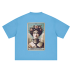 Queen of Cups Tarot Boxy Oversized T-Shirt 100% Cotton