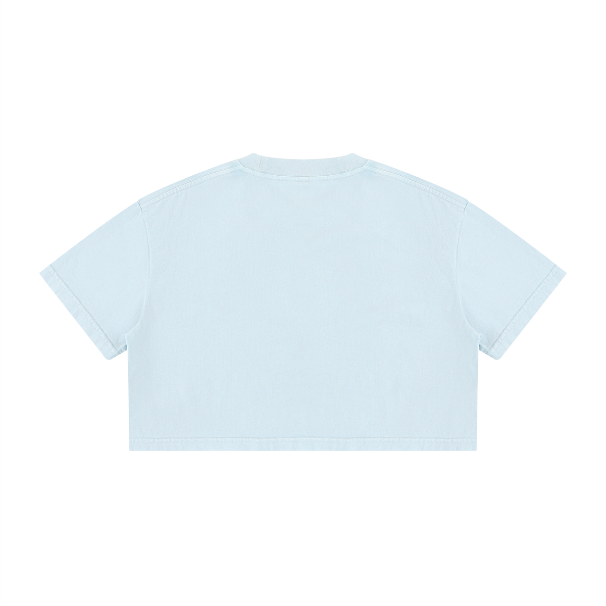 Smoke Show Smoking Hot Lips Women's Mineral Wash Cotton Crop Top T-Shirt