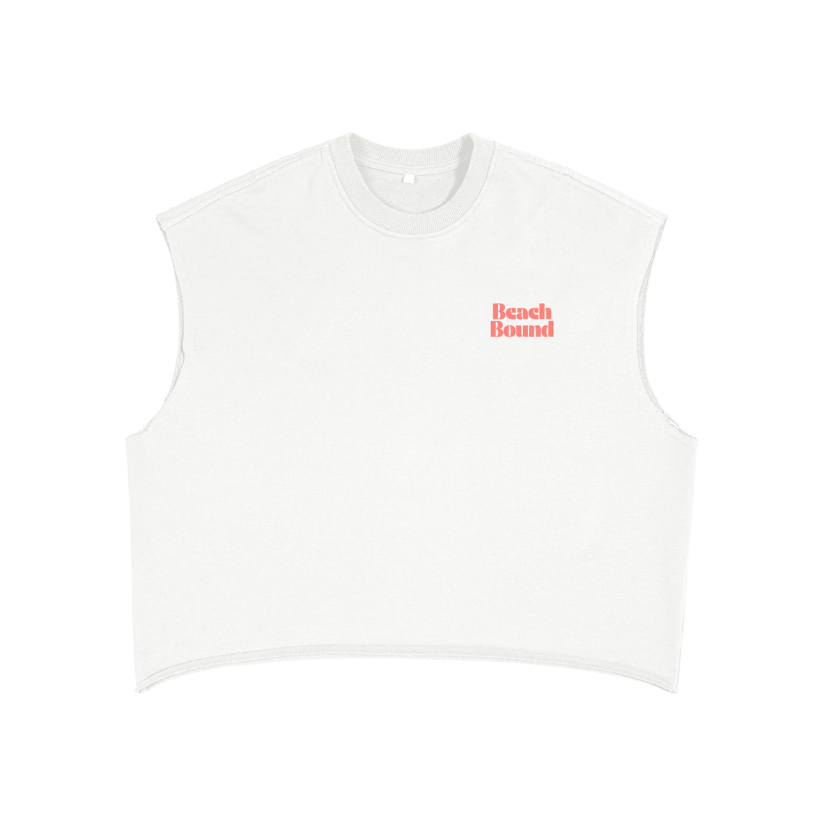 Beach Bound French Terry Boxy Tank Top Unisex