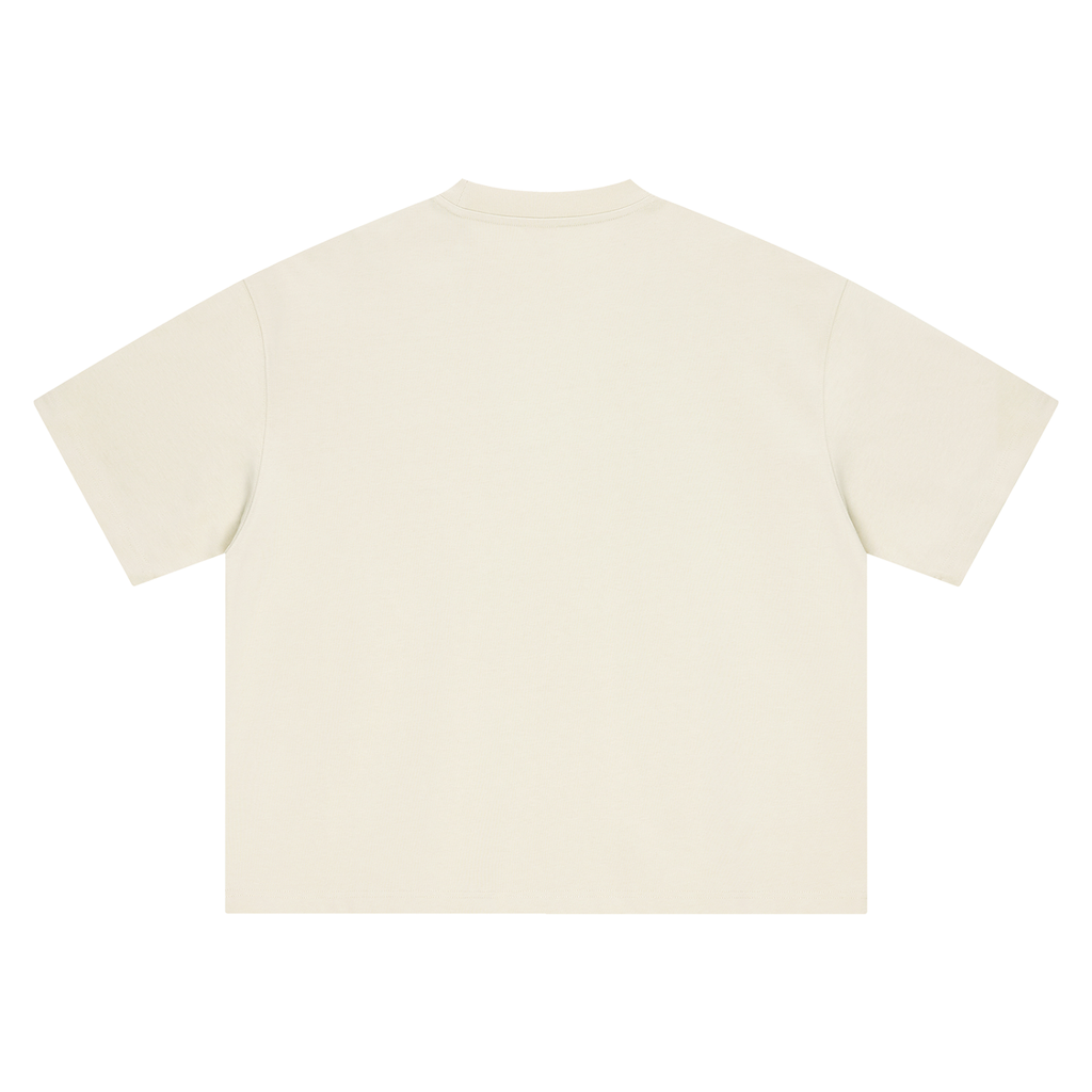Hot Lightning Lips Boxy Oversized T-Shirt 100% Cotton