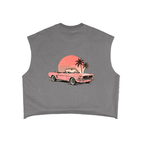 Beach Bound French Terry Boxy Tank Top Unisex