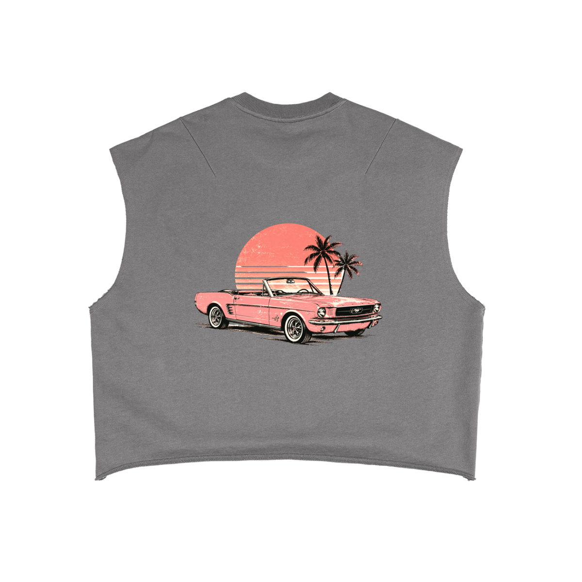 Beach Bound French Terry Boxy Tank Top Unisex