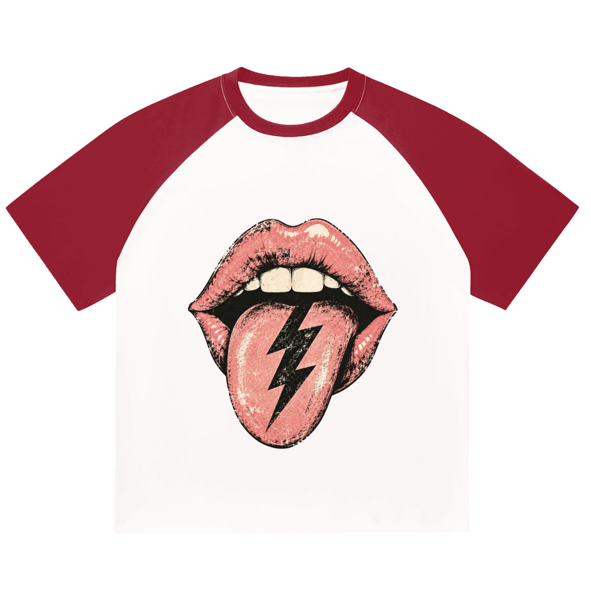 Lightning Lips Retro T-Shirt