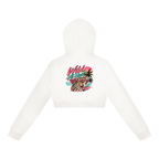 Wild At Heart Women's Cropped Full Zip Hoodie