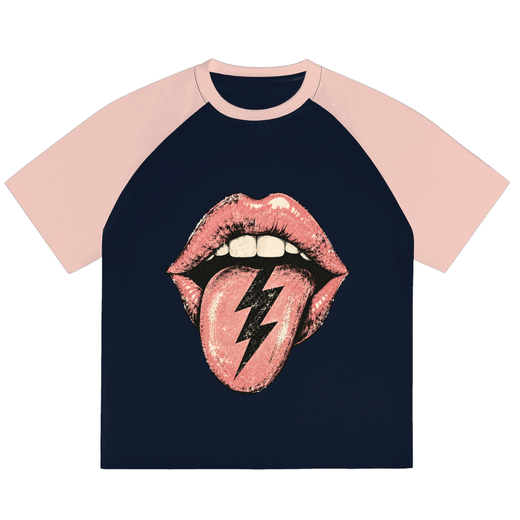 Lightning Lips Retro T-Shirt