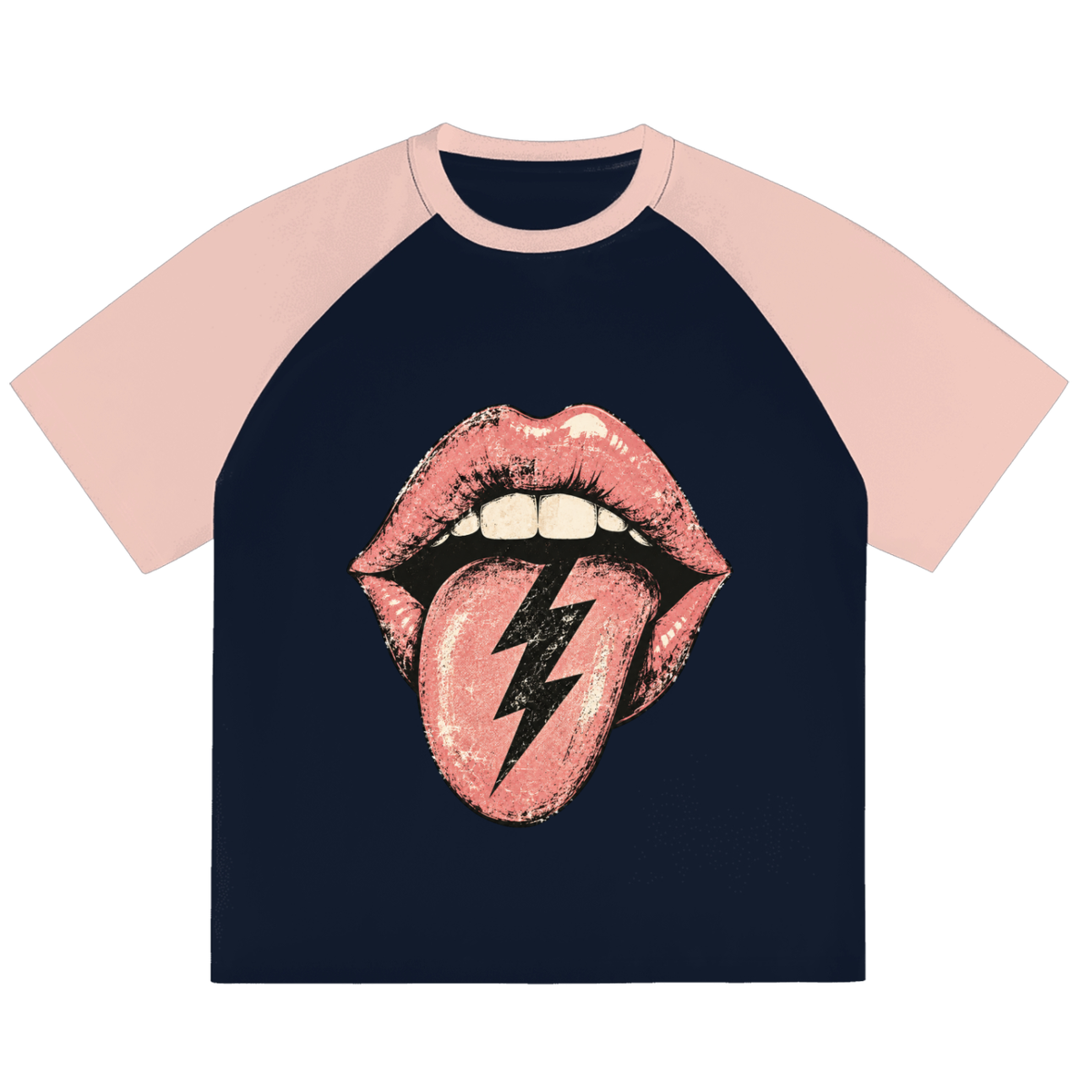 Lightning Lips Retro T-Shirt