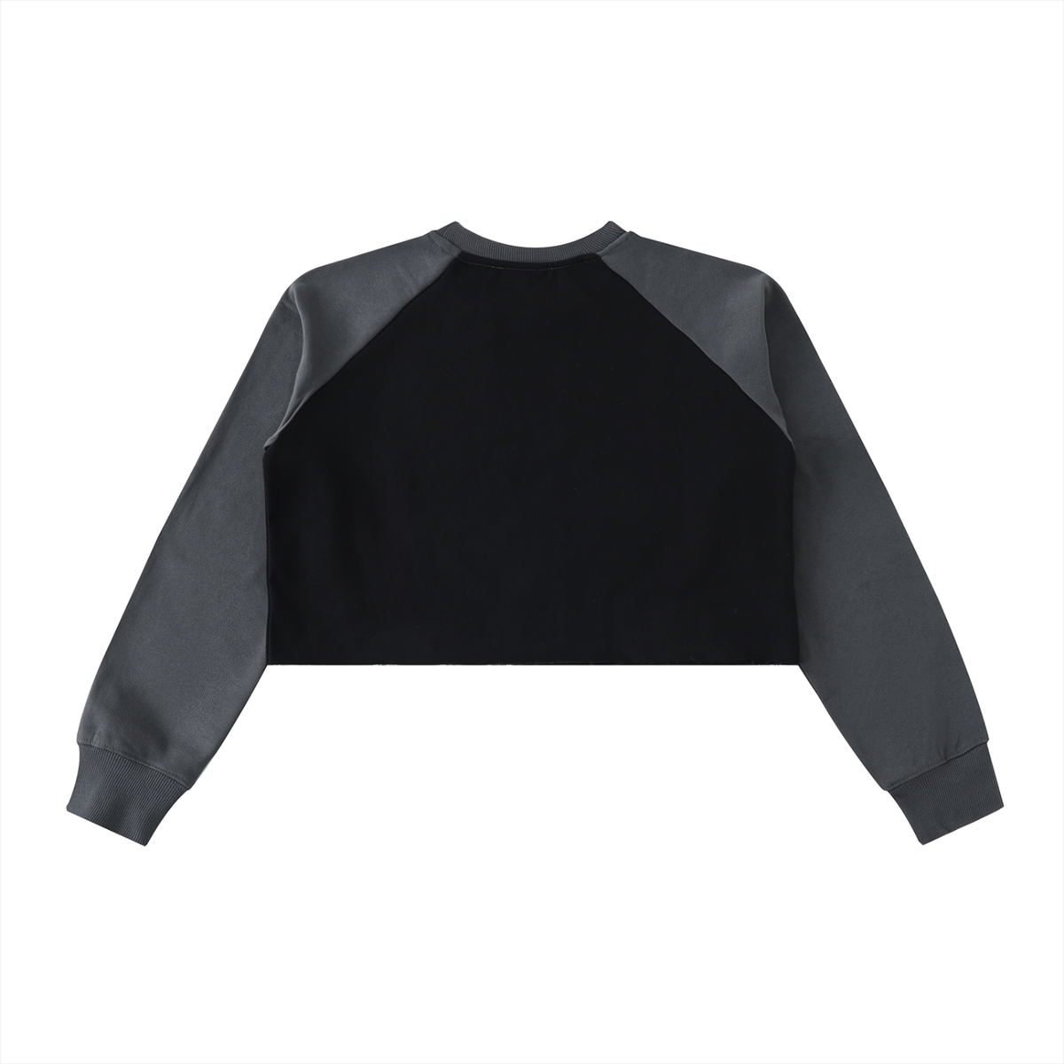 Lightning Bolt Babe Retro Crop Sweatshirt
